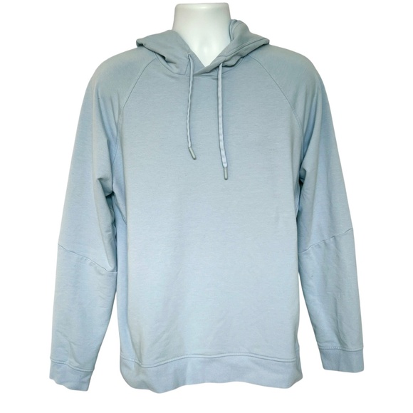 Lululemon City Sweat Pullover Hoodie Pale Blue Size L - Picture 1 of 4
